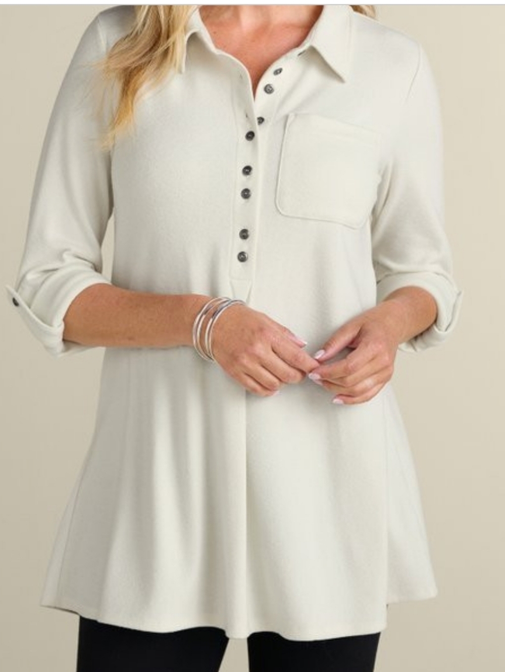Soft Surroundings Take It Easy Tunic XL Nwt